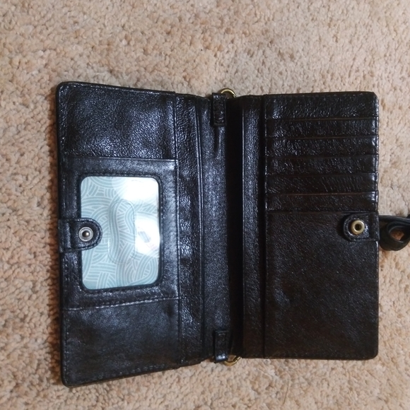 "the sak" black leather walled - Picture 4 of 4